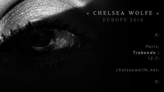 Chelsea Wolfe s'arrêtera à Paris