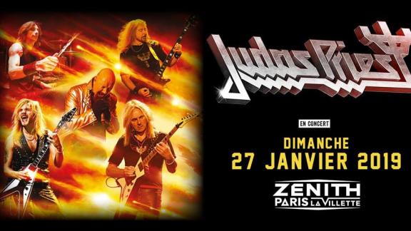 JUDAS PRIEST passera par le Zénith