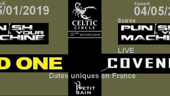 Celtic Circle : 20 ans / 2 concerts - AND ONE & COVENANT