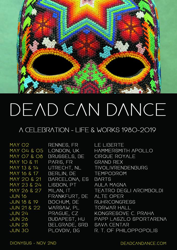 DEAD CAN DANCE de retour en France