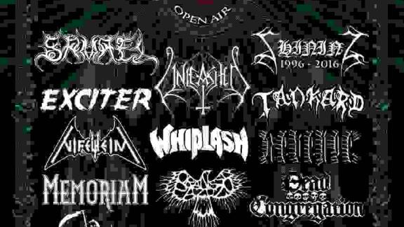 Tankard, Whiplash & Memoriam : Fall of Summer Festival