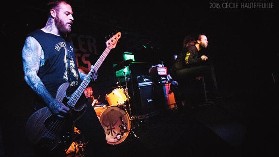 Live report : Cancer Bats + Lord Dying @ Underground - Cologne (DE) - 3 février 2016