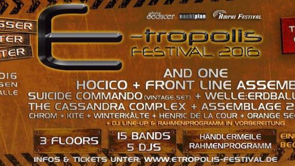 Live report : E-Tropolis Festival 2016 - E-Tropolis Festival @ Oberhausen (05 mars 2016)