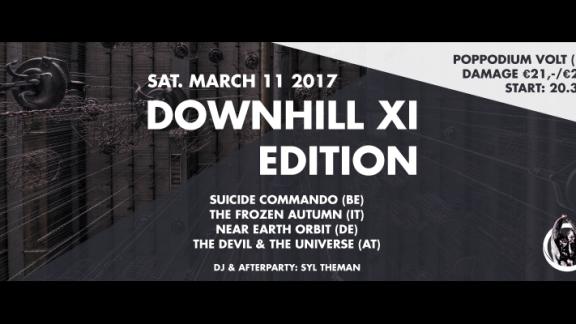 Downhill XI Edition - Poppodium Volt @ Sittard (11 mars 2017)
