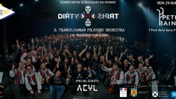 DIRTY SHIRT et ACYL vous invitent à une soirée metal ethnique
