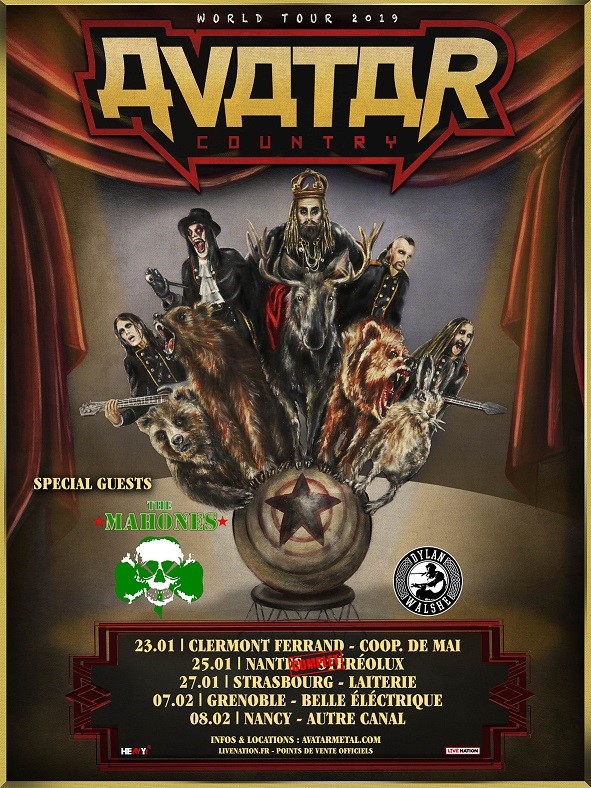 Agenda Avatar La Cooperative De Mai Clermont Ferrand 23 Janvier 19 Verdammnis Magazine