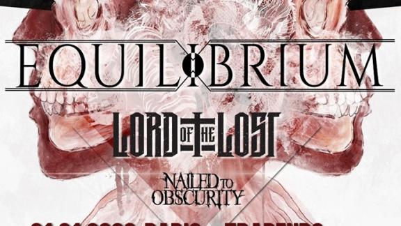 EQUILIBRIUM part en tournée avec LORD OF THE LOST et NAILED TO OBSCURITY