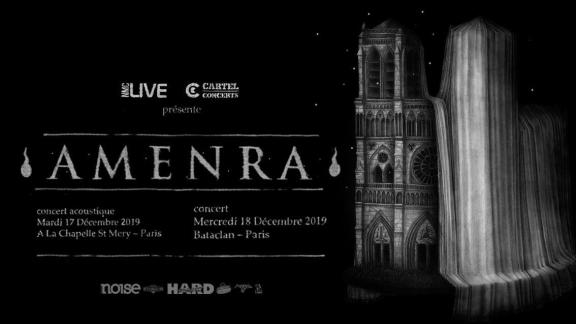 AMENRA donnera deux concerts à Paris
