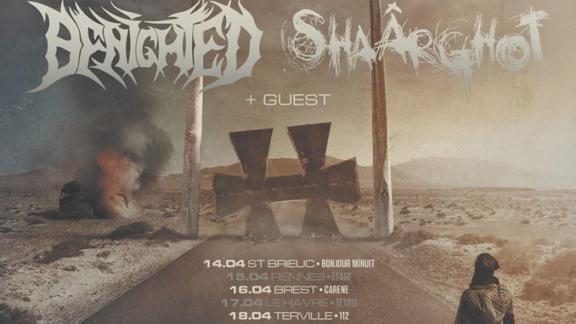 Le Hellfest Warm-Up Tour se fera avec SHAÂRGHOT et BENIGHTED