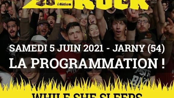 Le Plein Air de Rock 2021 conserve son affiche 2020