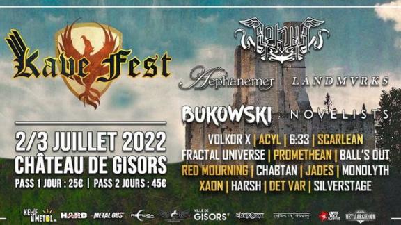 Le Kave Fest partage son affiche pour 2022