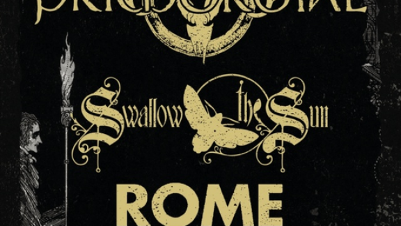SWALLOW THE SUN remplace NAGLFAR sur la tournée avec PRIMORDIAL et ROME