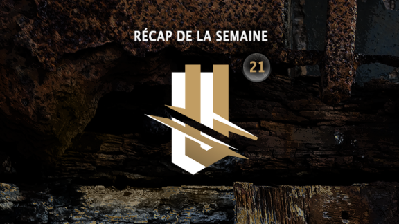 Récap hebdomadaire semaine 21