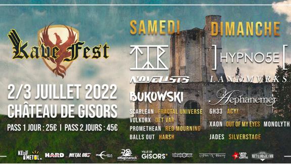 Le Kave Fest partage son running order