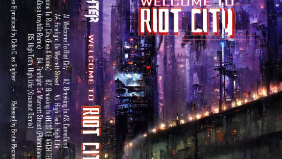 SLIGHTER nous emmène dans sa ville futuriste et dystopique avec Welcome to Riot City 