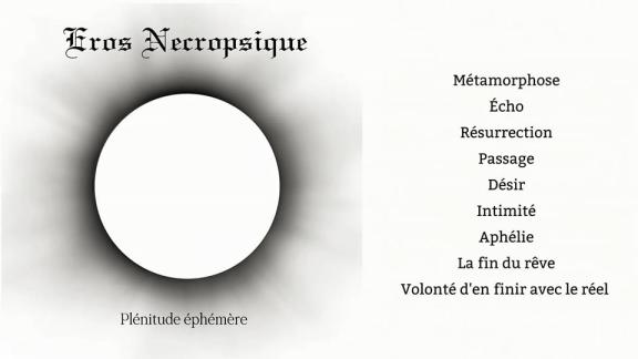 ÉROS NÉCROPSIQUE présente son prochain album