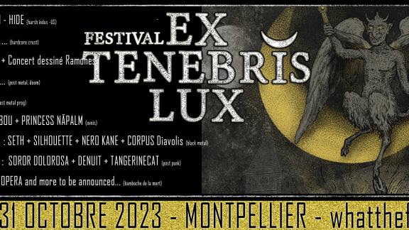 Le festival What The Fest - Ex Tenebris Lux révèle sa programmation complète
