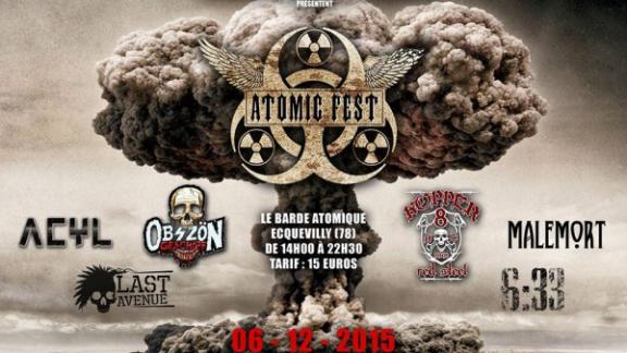 Live report : Atomic Fest 2015 @ Atomic Fest - Ecquevilly (78) - 6 décembre 2015