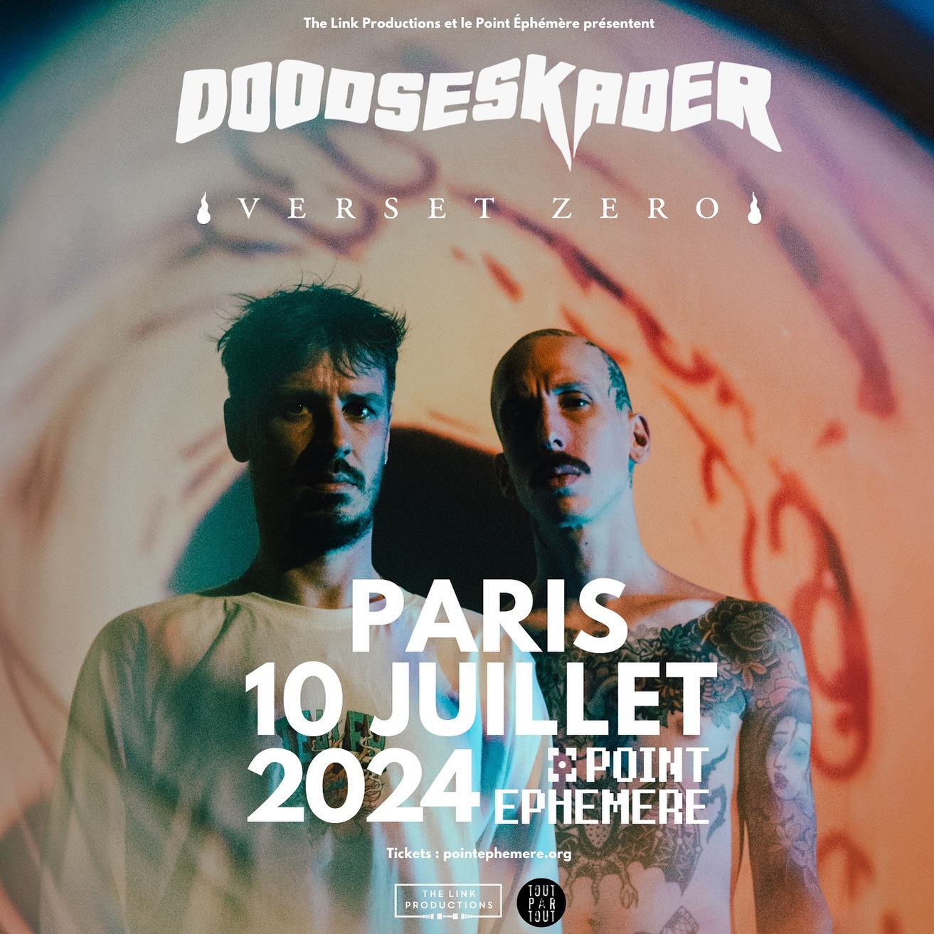 Doodseskader + Verset Zero @ Point Éphémère - Paris (75) - 10 juillet 2024