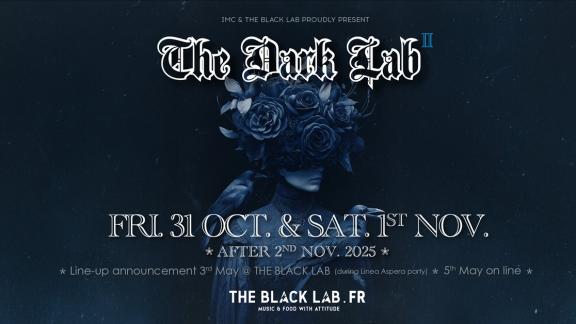 THE DARK LAB présente l'affiche de sa seconde édition