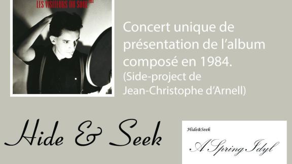 Infrastition annonce un album des VISITEURS DU SOIR et un concert avec HIDE&SEEK