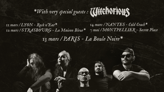 PONTE DEL DIAVOLO tournera en France pour la première fois et en compagnie de WITCHORIOUS