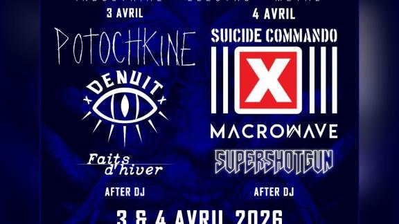 Suicide Commando, Potochkine, Denuit... Le Freak Frequenz est de retour !