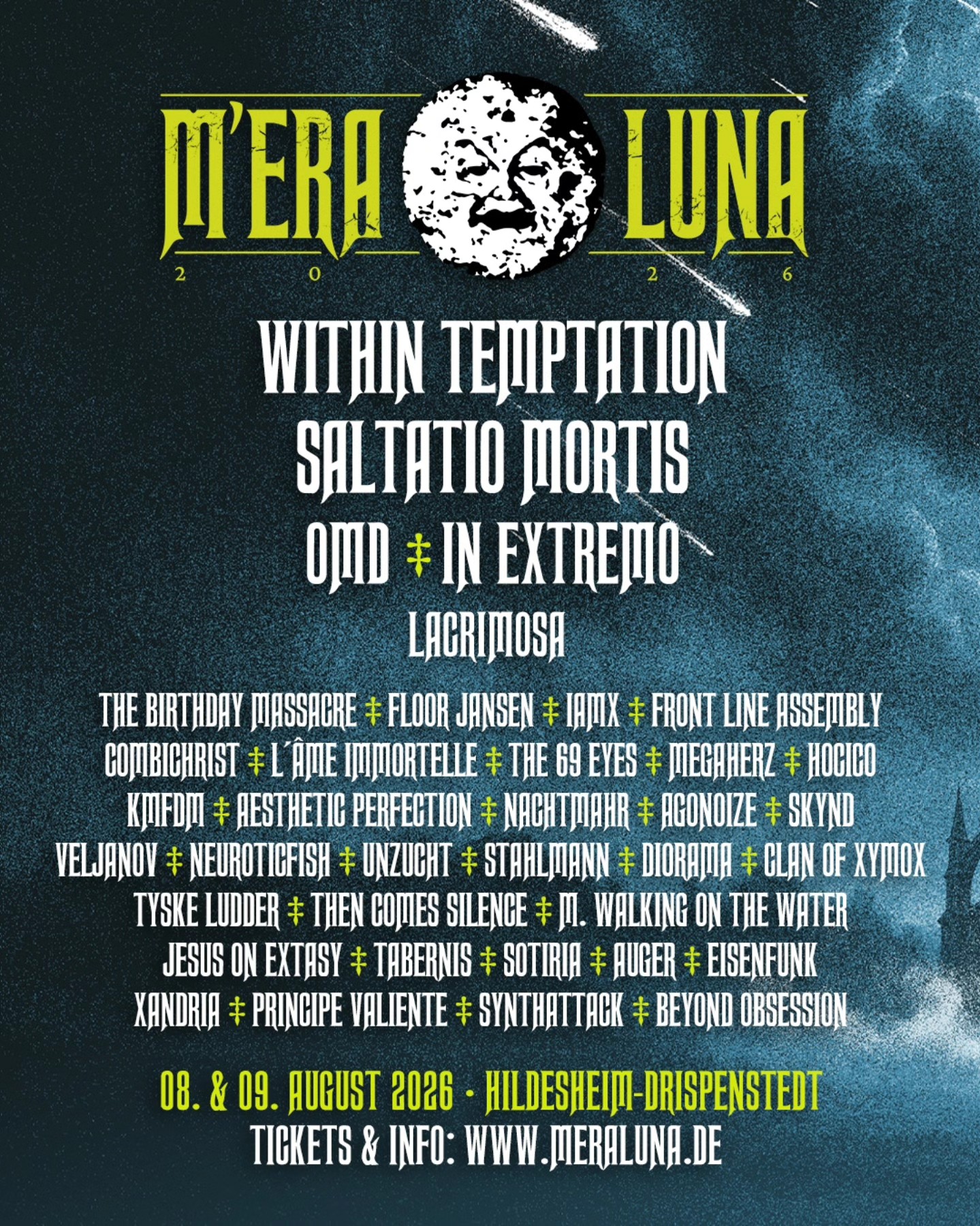 M'Era Luna Festival 2026 @ Flugplatz Drispenstedt - Cologne (DE) - 9 août 2026