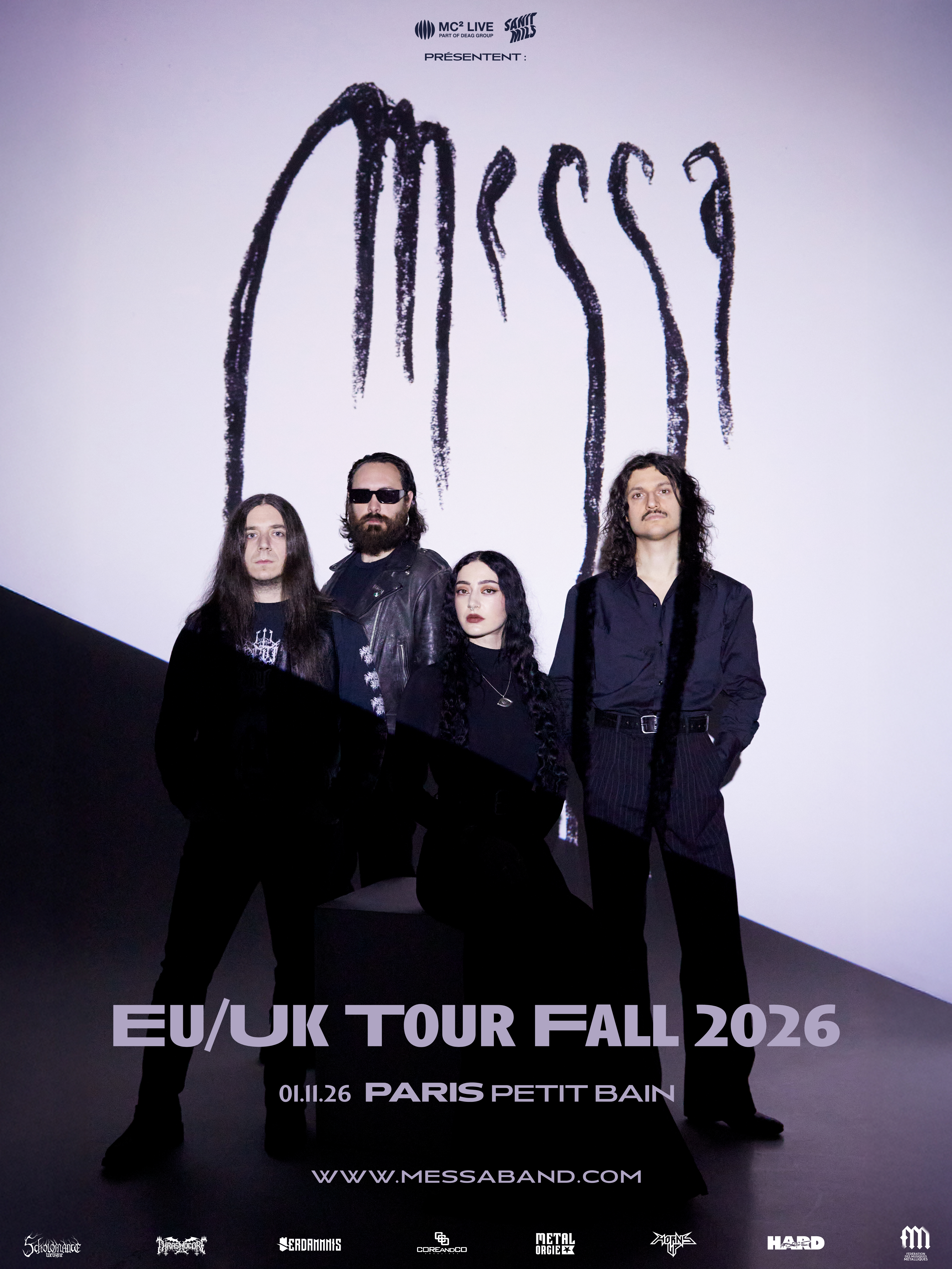 Messa @ Petit Bain - Paris (75) - 1 novembre 2026