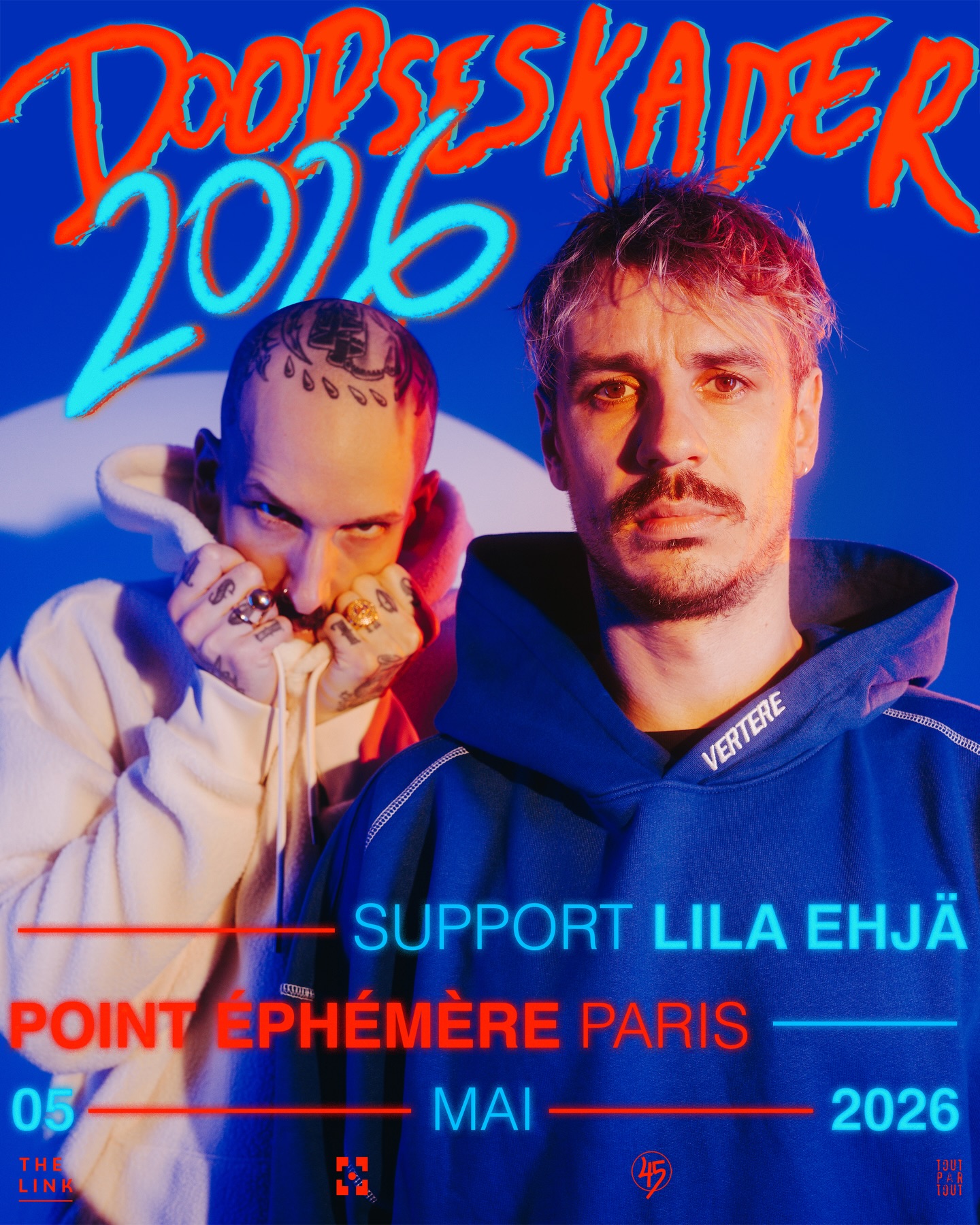 Doodseskader + Lila Ehjä @ Point Éphémère - Paris (75) - 5 mai 2026