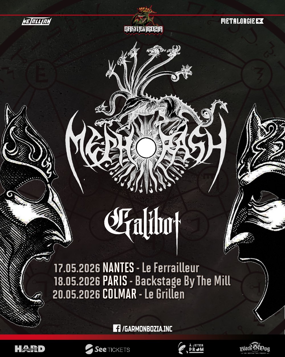 Mephorash + Galibot @ Backstage by the Mill - Paris (75) - 18 mai 2026