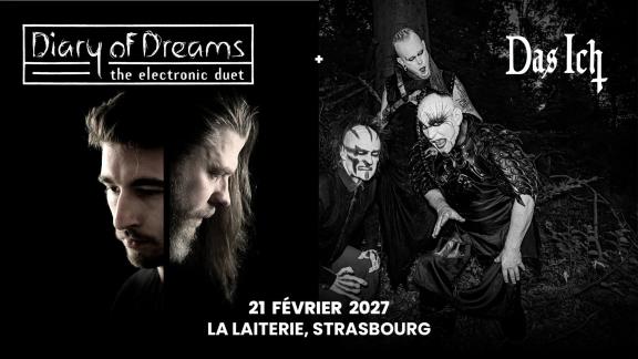 DAS ICH et DIARY OF DREAMS en concert en France