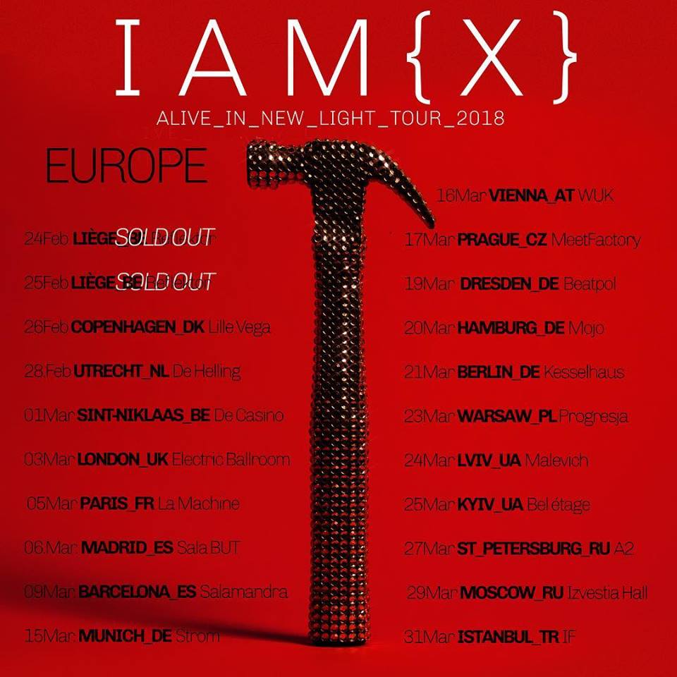 iamx tour setlist